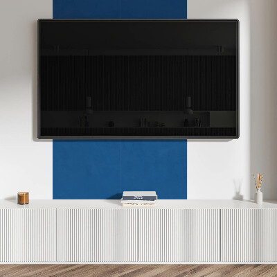 Štvorcový stenový panel Modré inšpirácie