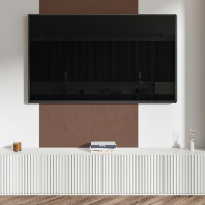 Samolepiaci panel na stenu Hnedé odtiene