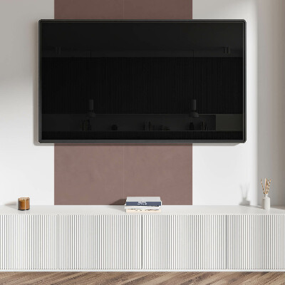 Štvorcový panel na stenu Hnedé grafické inšpirácie