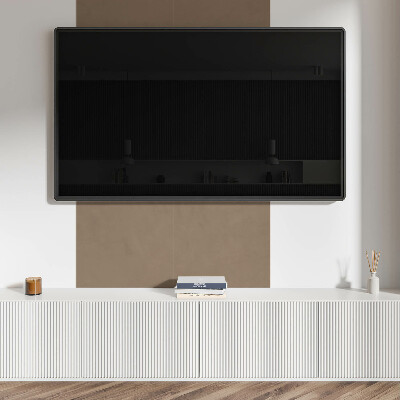 Štvorcový stenový panel Hnedý minimalistický štýl