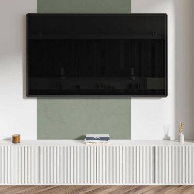 Štvorcový panel na stenu Štýlové šedé a zelené prevedenie