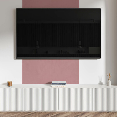 Samolepiaci panel na stenu Ružové vibrácie