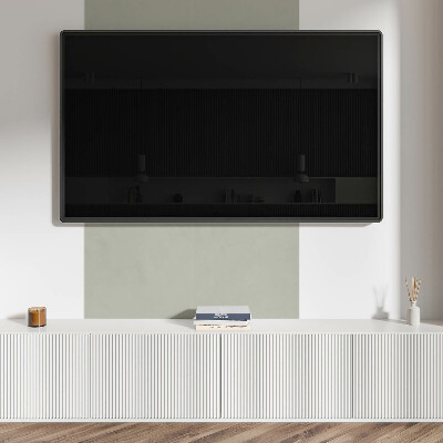 Štvorcový panel na stenu Šedá so zeleným nádychom