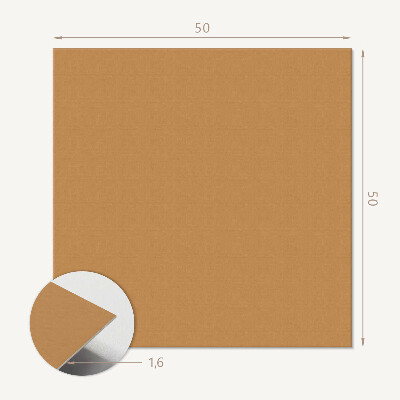 Štvorcový panel na stenu Oranžová