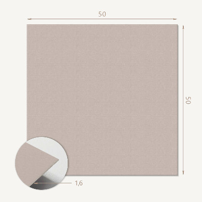 Štvorcový stenový panel Elegantný svetlohnedý dizajn