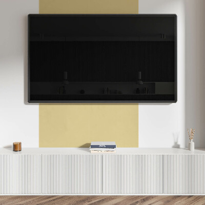Štvorcový stenový panel Slnečná pastelová žltá