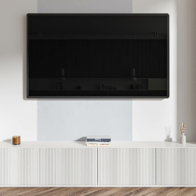 Štvorcový panel na stenu Jemná biela farba