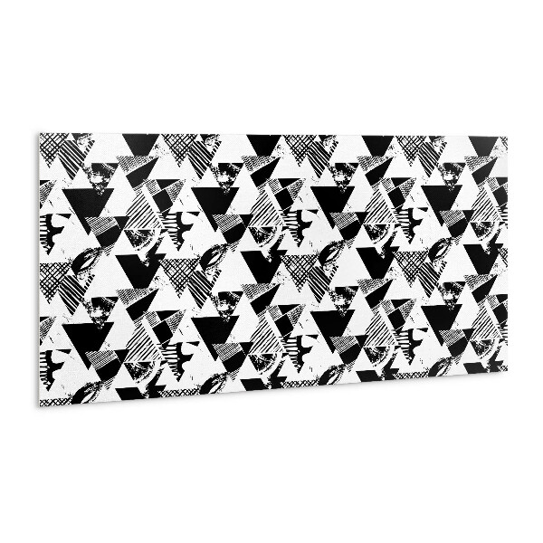 Nástenný panel PVC Vzorované trojuholníky