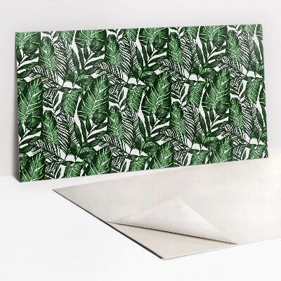 Dekoratívny nástenný panel Zelené listy