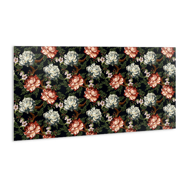 Nástenný panel PVC Farebné kvety