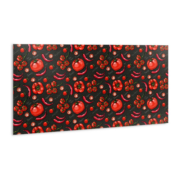Nástenný panel PVC Paprika a paradajka