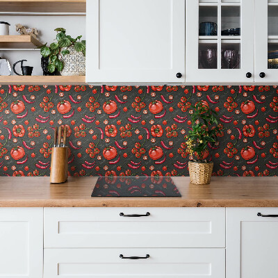 Nástenný panel PVC Paprika a paradajka