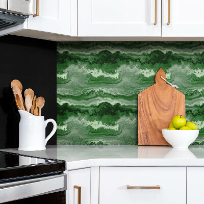 Samolepiaci dekoračný panel Motív zeleného mramoru