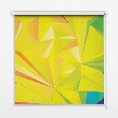 Roleta na okno Vzor farebného origami