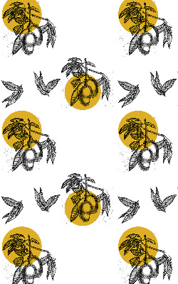 Roleta na okno Ovocie a žlté kolesá