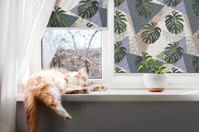 Roleta na okno Listy rastlín