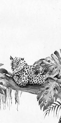 Roleta na okno Nakreslili gepard na vetvu