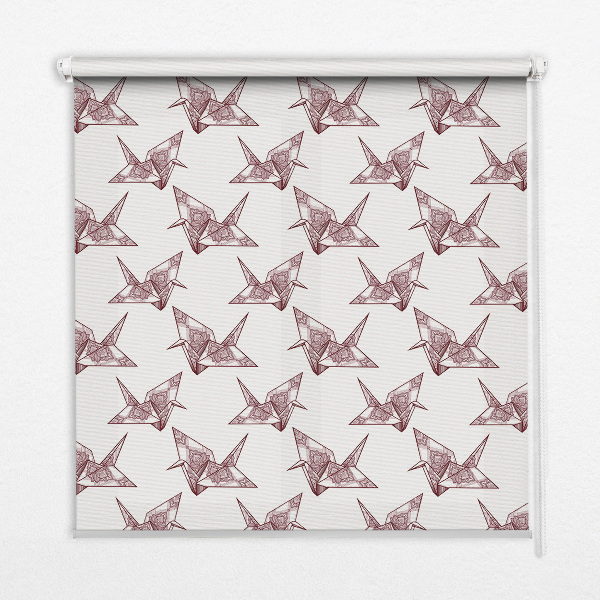 Roleta na okno Labute s origami