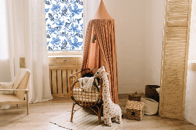 Roleta na balkon Modré motýle