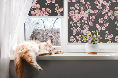 Roleta na okno Kvety zo stromu