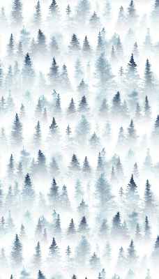 Roleta na dvere Lesy v hmle