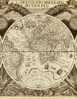 Roleta Stará mapa sveta