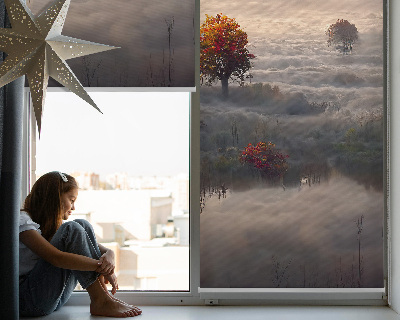 Roleta na balkon Stromy v hmle