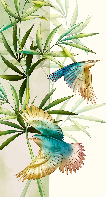 Roleta na okno Vtáky v listoch