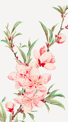 Roleta na okno Ružová kvetina