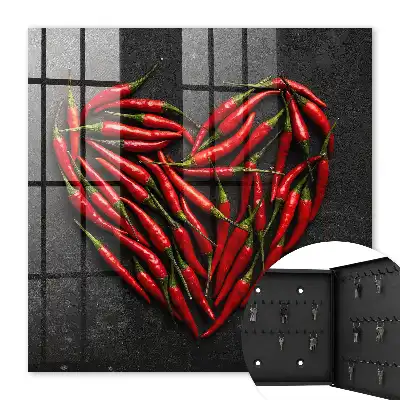 Paprika v tvare srdca