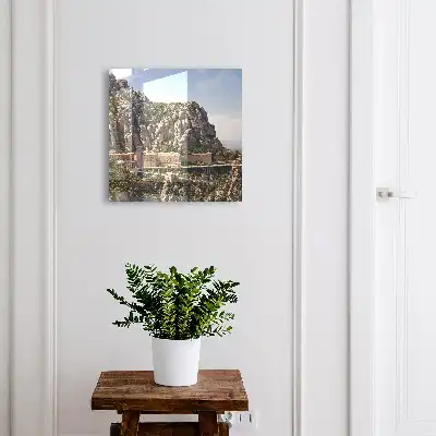 Horská architektúra obohatená o kláštor