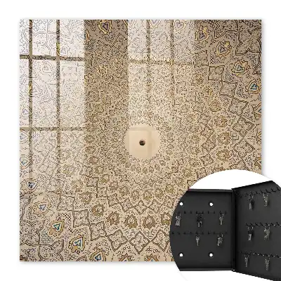 Zdobená mandala symetrie a elegancie