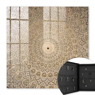 Zdobená mandala symetrie a elegancie