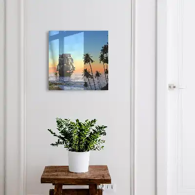Morská plachetnica slnečná palma