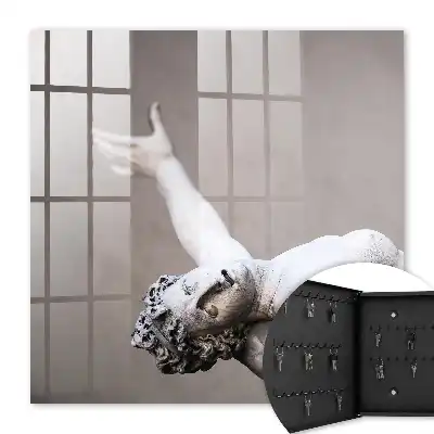 Klasická socha s dynamickým gestom