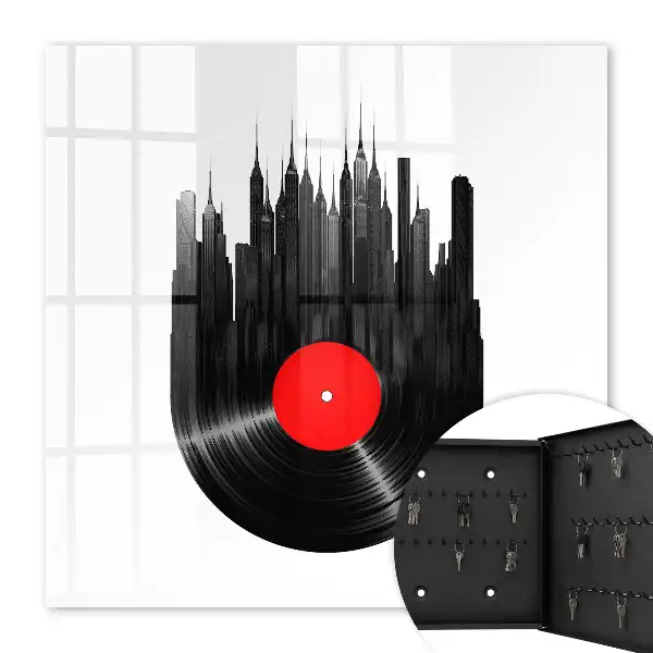 Hudba mesta vinylových platní