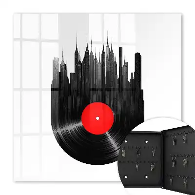 Hudba mesta vinylových platní