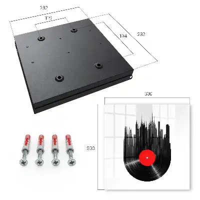 Hudba mesta vinylových platní