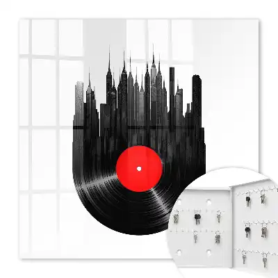 Hudba mesta vinylových platní
