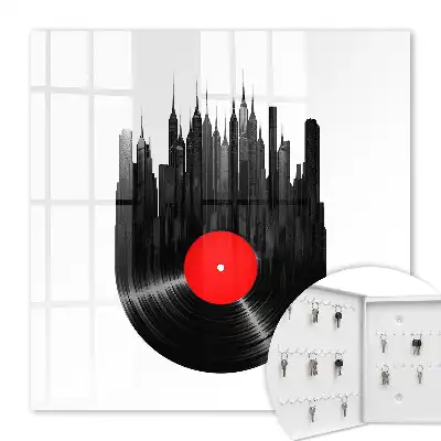 Hudba mesta vinylových platní
