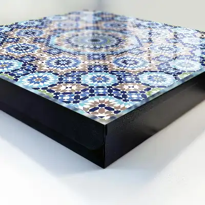 Orientálna mozaika s geometrickými vzormi