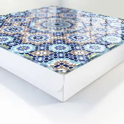 Orientálna mozaika s geometrickými vzormi