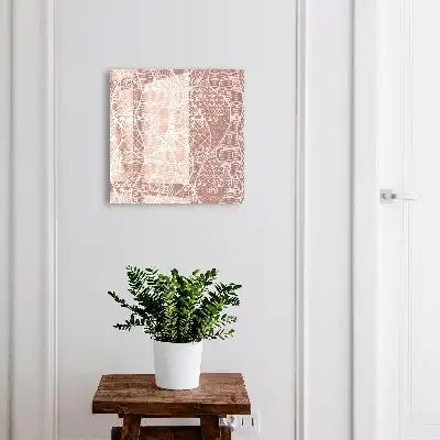 Elegantná čipka s kvetinovými motívmi