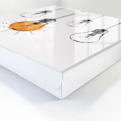 Žiarovky kreativita jednoduchosť