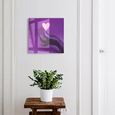 Fialová láska Kontrast emócií