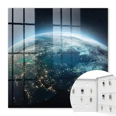 Nočná Zem odtieňov svetla