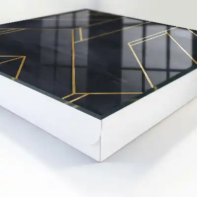Geometrická štruktúra, kontrastné farby