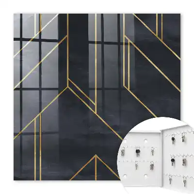 Geometrická štruktúra, kontrastné farby