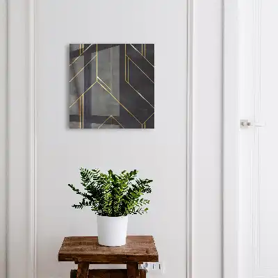 Geometrická štruktúra, kontrastné farby