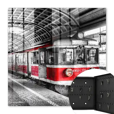 Železničná symetria štýlovej architektúry